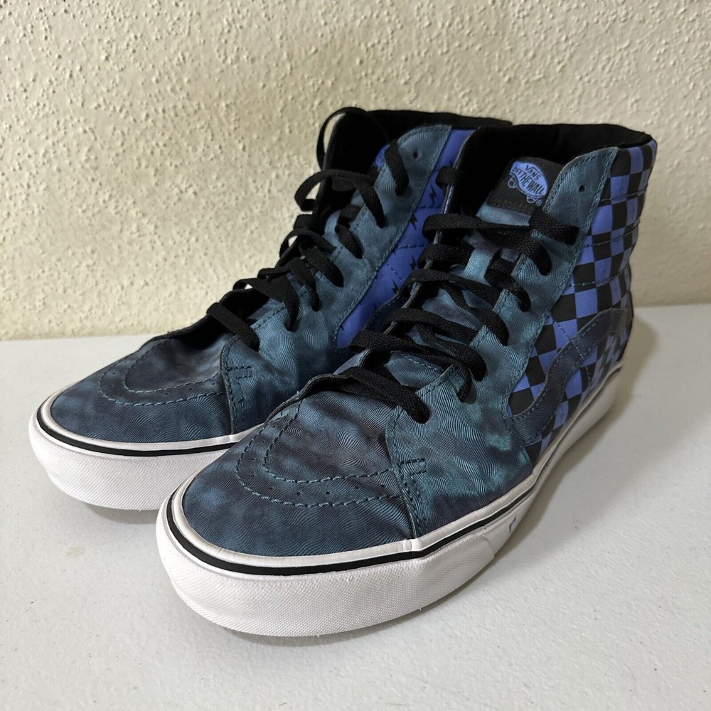 VANS x Harry Potter Transfiguration ComfyCush Sk8-Hi Shoes Blue Bolts Men's 12